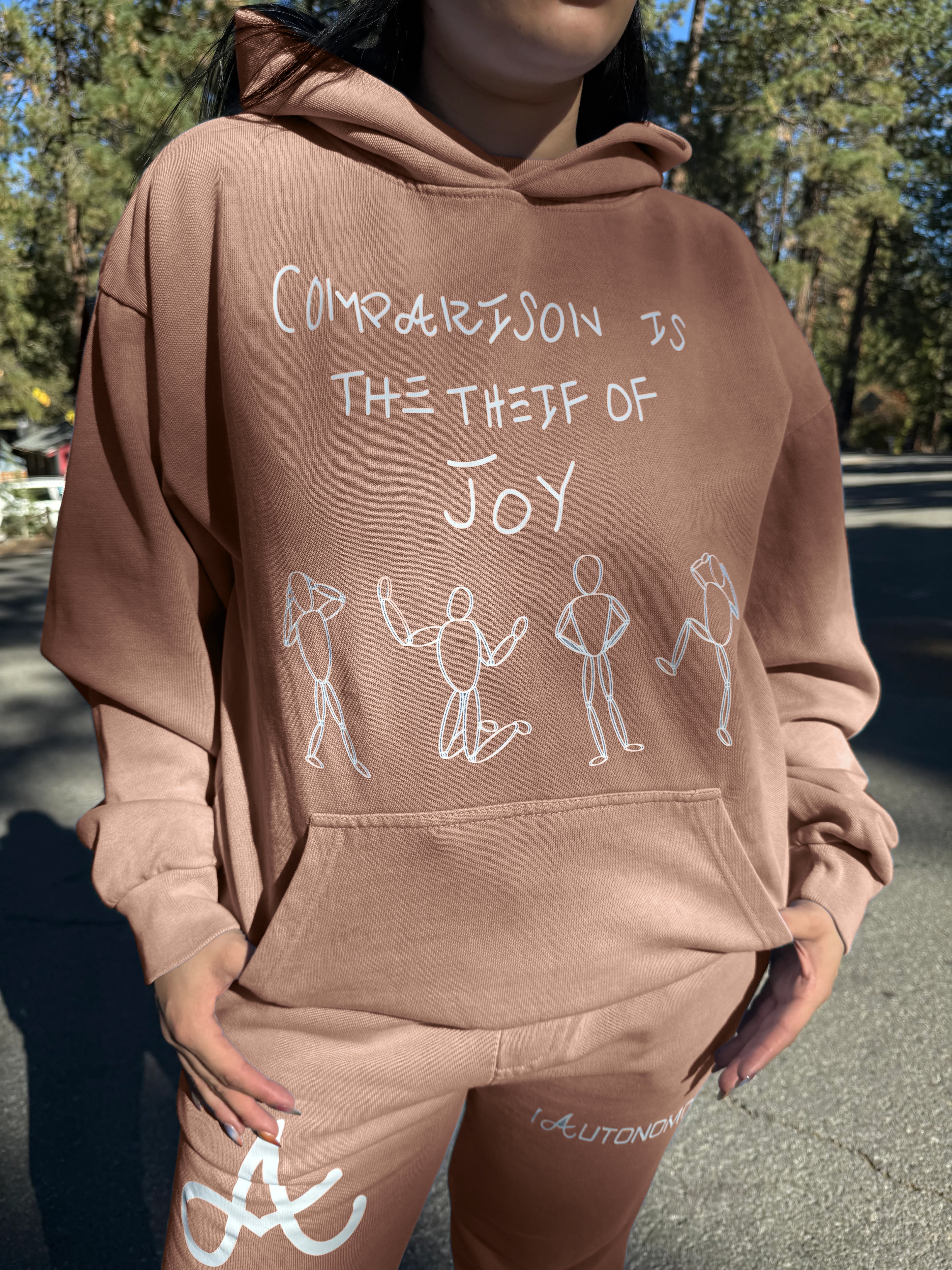 Hoodies Comparison Is the Thief of Joy *unisex*